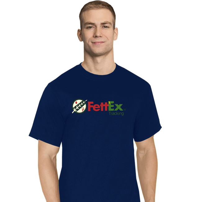 Daily_Deal_Shirts T-Shirts, Tall / Large / Navy Fettex