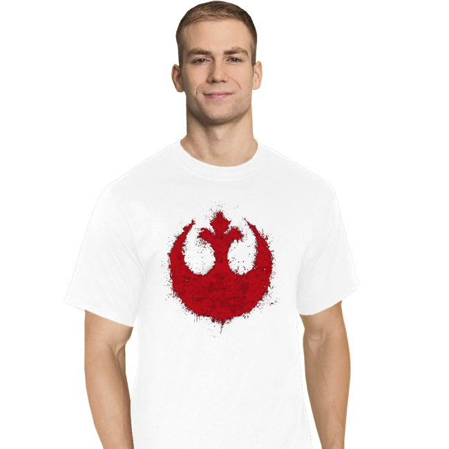 Shirts T-Shirts, Tall / Large / White Rebels