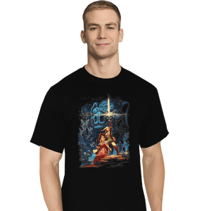 Secret_Shirts T-Shirts, Tall / Large / Black Zelda Wars