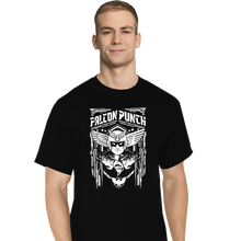 Load image into Gallery viewer, Shirts T-Shirts, Tall / Large / Black Falcon Crest
