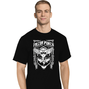 Shirts T-Shirts, Tall / Large / Black Falcon Crest