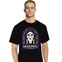 Load image into Gallery viewer, Shirts T-Shirts, Tall / Large / Black Skekmal The Hunter
