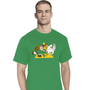 Shirts T-Shirts, Tall / Large / Athletic grey Hylian Guy