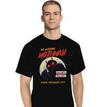 Load image into Gallery viewer, Daily_Deal_Shirts T-Shirts, Tall / Large / Black Mothman

