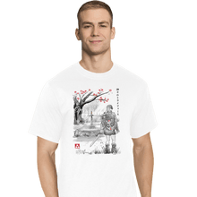 Load image into Gallery viewer, Shirts T-Shirts, Tall / Large / White A Link To The Sumi-e
