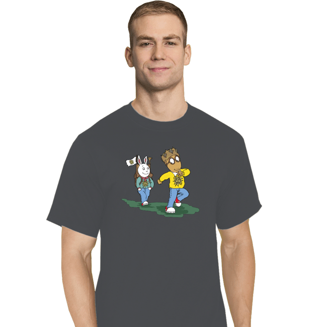 Shirts T-Shirts, Tall / Large / Charcoal King Arthur