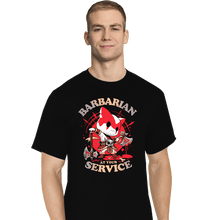 Load image into Gallery viewer, Daily_Deal_Shirts T-Shirts, Tall / Large / Black Barbarian&#39;s Call

