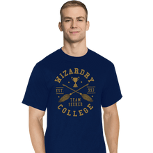 Load image into Gallery viewer, Daily_Deal_Shirts T-Shirts, Tall / Large / Navy Team Seeker
