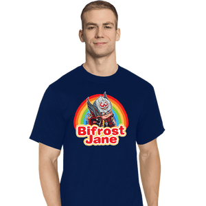 Shirts T-Shirts, Tall / Large / Navy Bifrost Jane