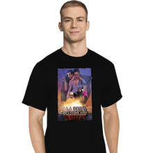 Load image into Gallery viewer, Daily_Deal_Shirts T-Shirts, Tall / Large / Black Master of Karate And Friendship
