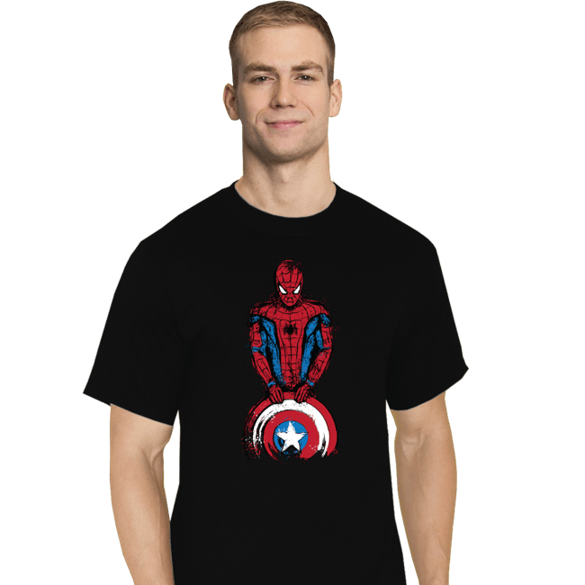 Shirts T-Shirts, Tall / Large / Black The Spider Is Coming