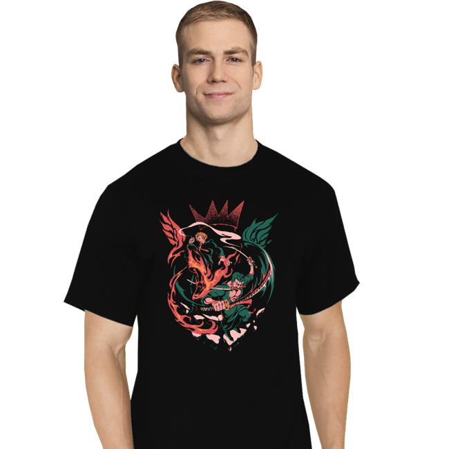 Daily_Deal_Shirts T-Shirts, Tall / Large / Black The Wings Of The King