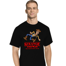 Load image into Gallery viewer, Secret_Shirts T-Shirts, Tall / Large / Black Strange Things
