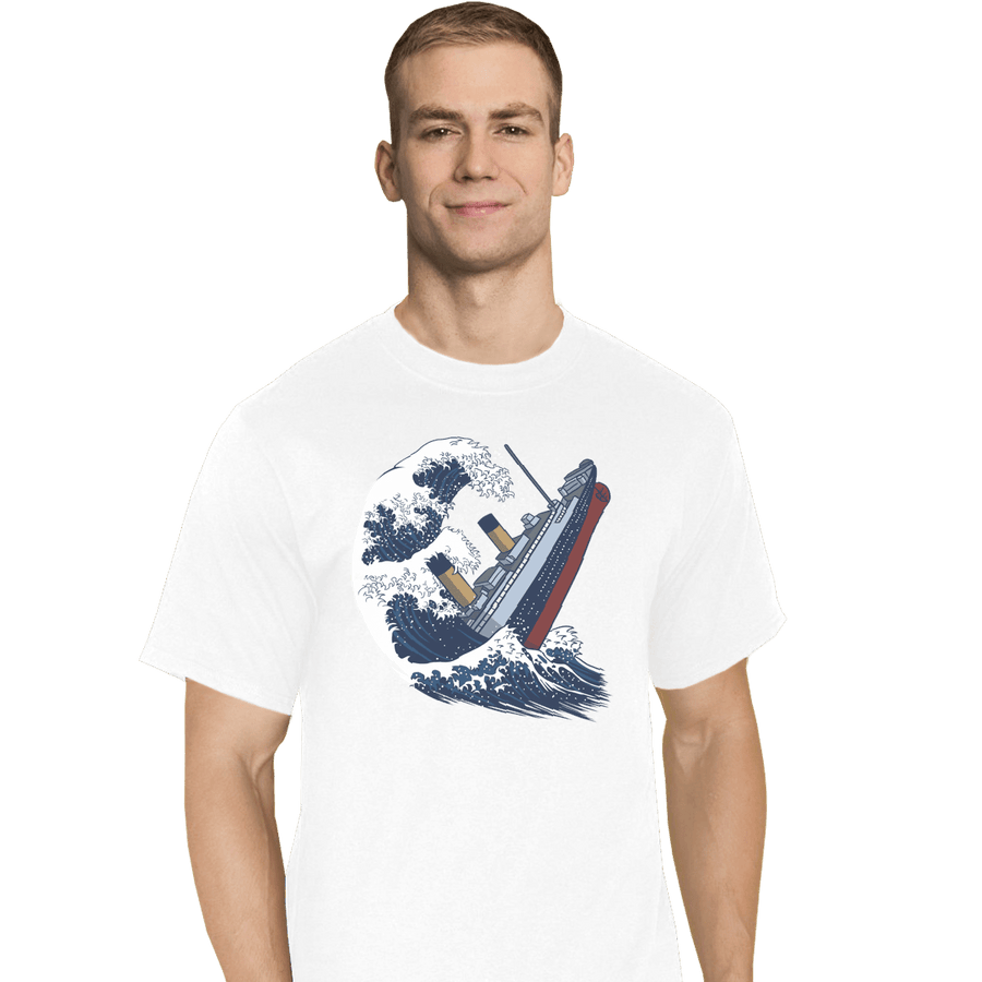 Shirts T-Shirts, Tall / Large / White The Wave Titanic