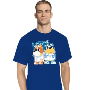Daily_Deal_Shirts T-Shirts, Tall / Large / Royal Blue Blueynia