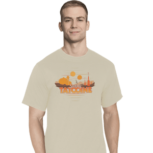 Shirts T-Shirts, Tall / Large / White Sunny Tatooine