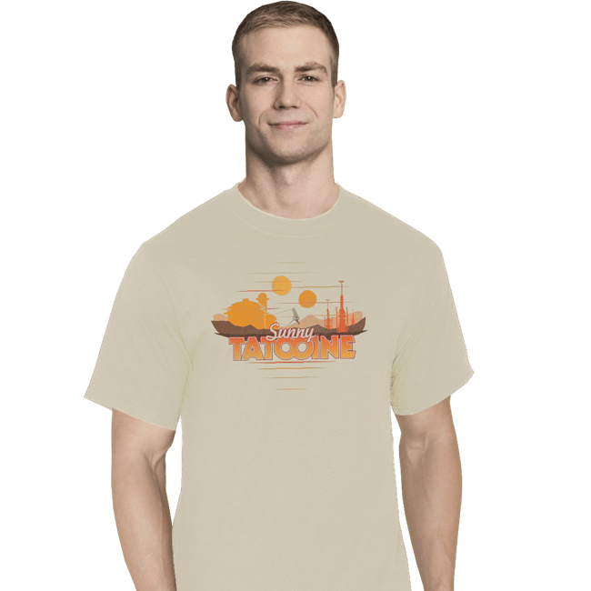 Shirts T-Shirts, Tall / Large / White Sunny Tatooine