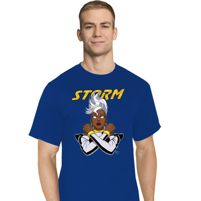 Daily_Deal_Shirts T-Shirts, Tall / Large / Royal Blue Storm 97