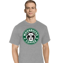 Load image into Gallery viewer, Shirts T-Shirts, Tall / Large / Sports Grey Moonbucks
