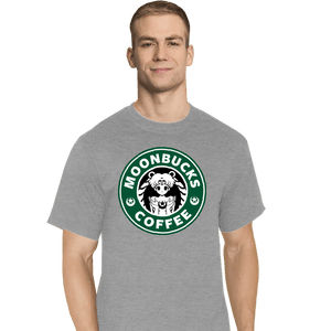Shirts T-Shirts, Tall / Large / Sports Grey Moonbucks