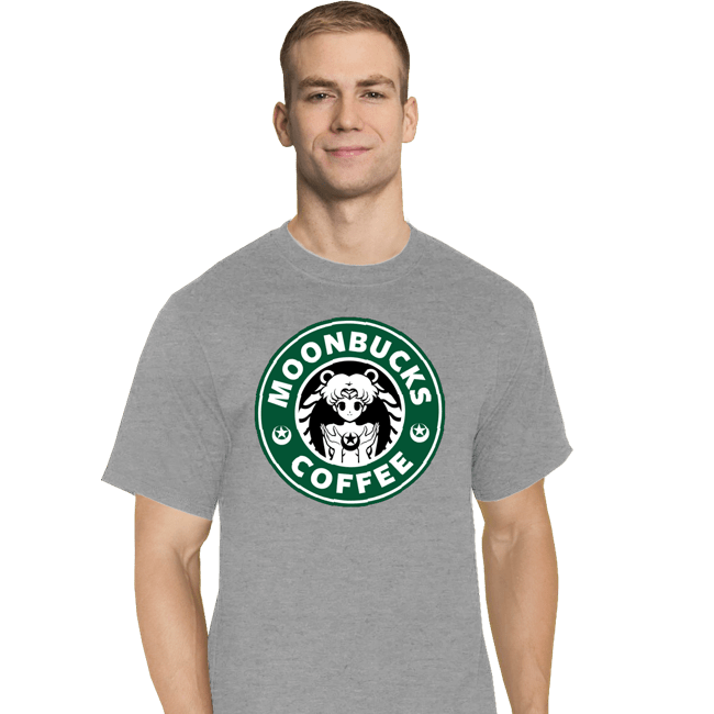 Shirts T-Shirts, Tall / Large / Sports Grey Moonbucks