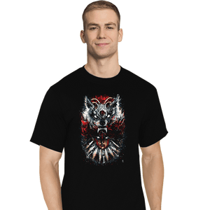 Secret_Shirts T-Shirts, Tall / Large / Black The Wolf Princess