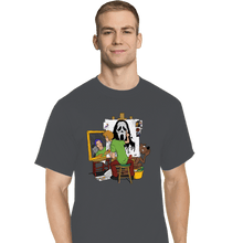 Load image into Gallery viewer, Daily_Deal_Shirts T-Shirts, Tall / Large / Charcoal Shaggy The Killer Punk
