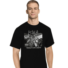 Load image into Gallery viewer, Daily_Deal_Shirts T-Shirts, Tall / Large / Black Monsters With Attitude
