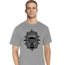 Load image into Gallery viewer, Secret_Shirts T-Shirts, Tall / Large / Sports Grey Bigger Boat
