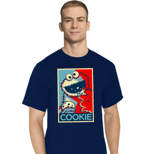 Daily_Deal_Shirts T-Shirts, Tall / Large / Navy Cookie Hope