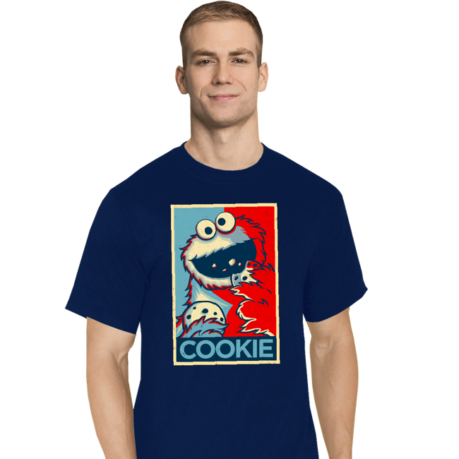 Daily_Deal_Shirts T-Shirts, Tall / Large / Navy Cookie Hope