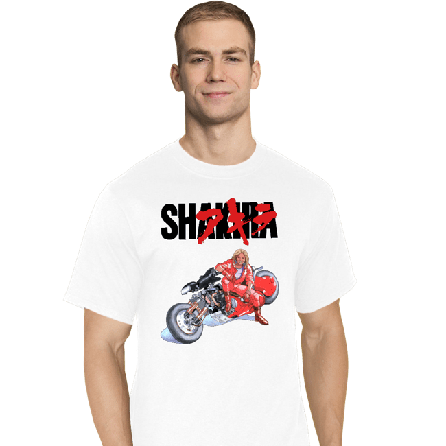 Daily_Deal_Shirts T-Shirts, Tall / Large / White Shakira