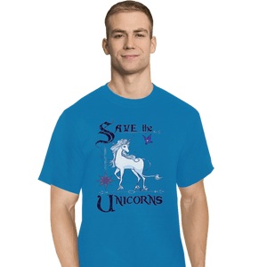Secret_Shirts T-Shirts, Tall / Large / Royal Blue Magical Conservation