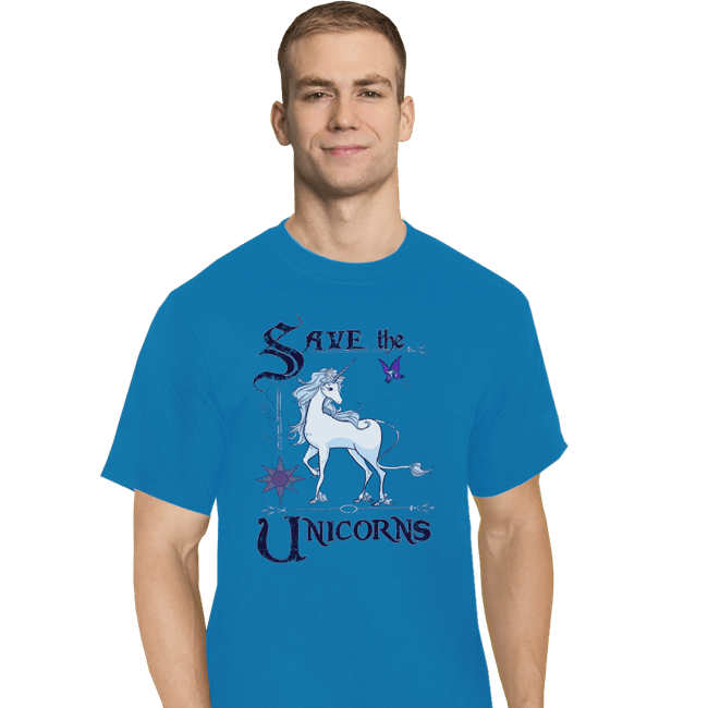Secret_Shirts T-Shirts, Tall / Large / Royal Blue Magical Conservation