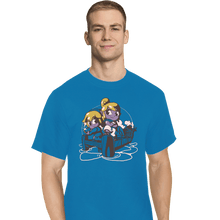 Load image into Gallery viewer, Shirts T-Shirts, Tall / Large / Royal Blue Valentines Pirates
