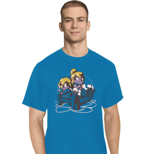 Shirts T-Shirts, Tall / Large / Royal Blue Valentines Pirates