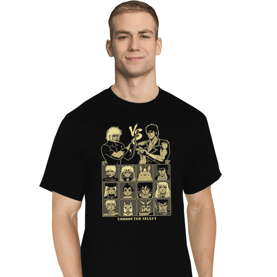 Shirts T-Shirts, Tall / Large / Black Old School Anime