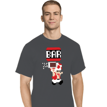 Load image into Gallery viewer, Shirts T-Shirts, Tall / Large / Charcoal To The Bar, Toad!
