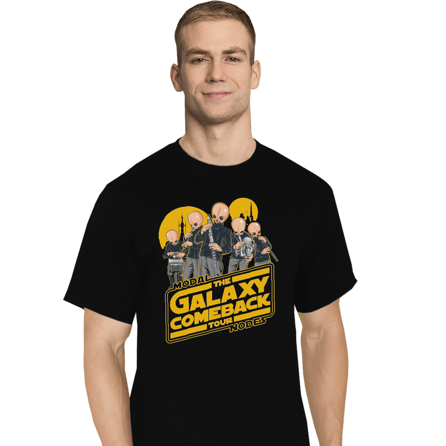 Shirts T-Shirts, Tall / Large / Black Galaxy Comeback