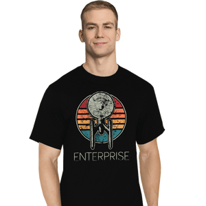 Shirts T-Shirts, Tall / Large / Black vintage enterprise