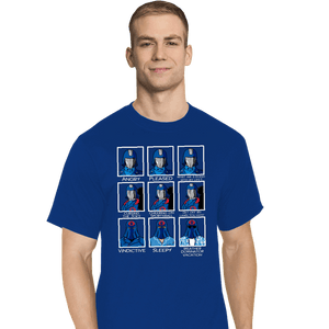 Daily_Deal_Shirts T-Shirts, Tall / Large / Royal Blue The Many Faces of Cobra Commander