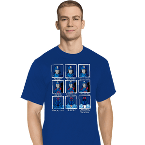 Daily_Deal_Shirts T-Shirts, Tall / Large / Royal Blue The Many Faces of Cobra Commander