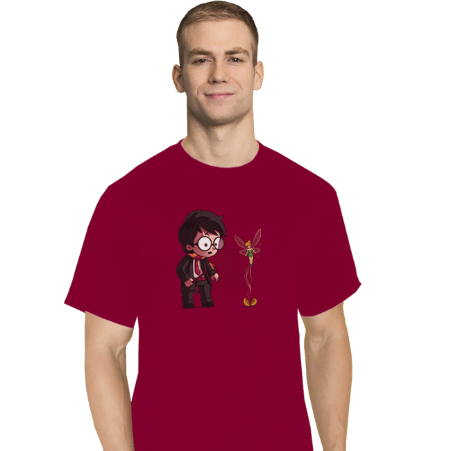 Shirts T-Shirts, Tall / Large / Red Snitch Wings