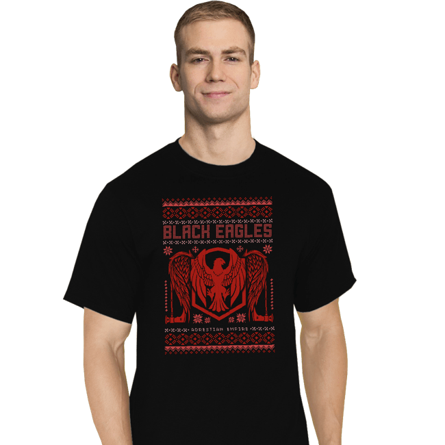 Shirts T-Shirts, Tall / Large / Black Black Eagles Sweater