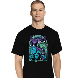 Daily_Deal_Shirts T-Shirts, Tall / Large / Black Dungeons Inc