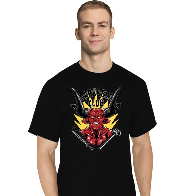 Daily_Deal_Shirts T-Shirts, Tall / Large / Black Darkness Club