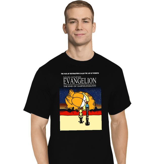 Secret_Shirts T-Shirts, Tall / Large / Black Garfieldgelion