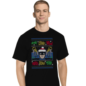 Shirts T-Shirts, Tall / Large / Black Nana Nana Nana Nana Christmas!