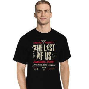Secret_Shirts T-Shirts, Tall / Large / Black Infected Tour