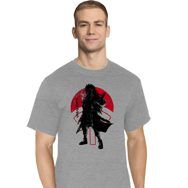 Shirts T-Shirts, Tall / Large / Sports Grey Crimson Madara